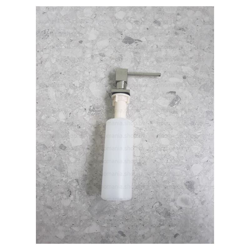 Дозатор для жидкого мыла врезной Savol S-ZY002L (380мл,латунь,сатин) фото-3