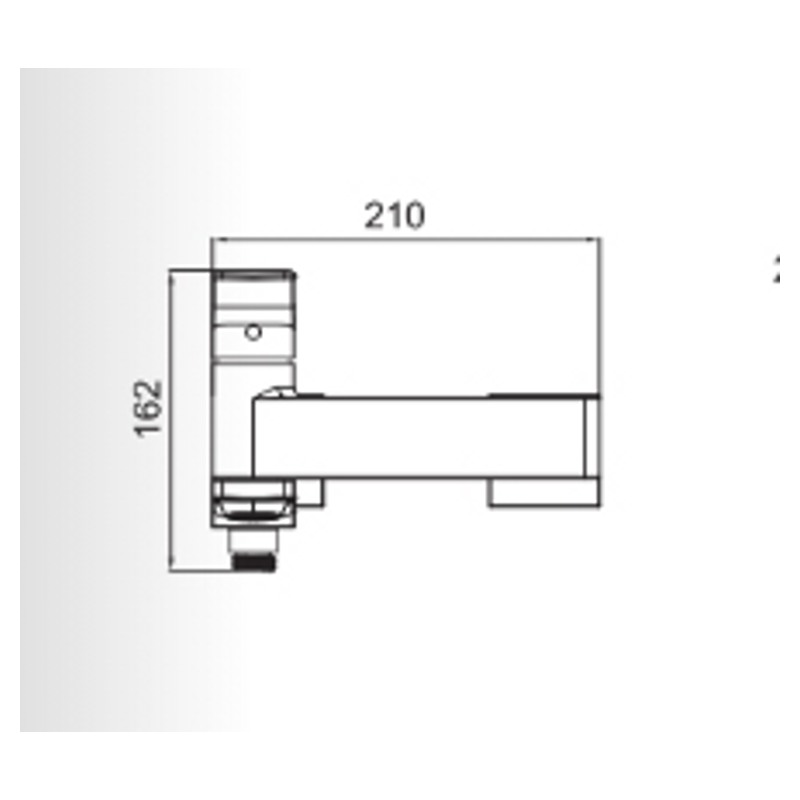 Смеситель для ванны Faop A3208-6 фото-3