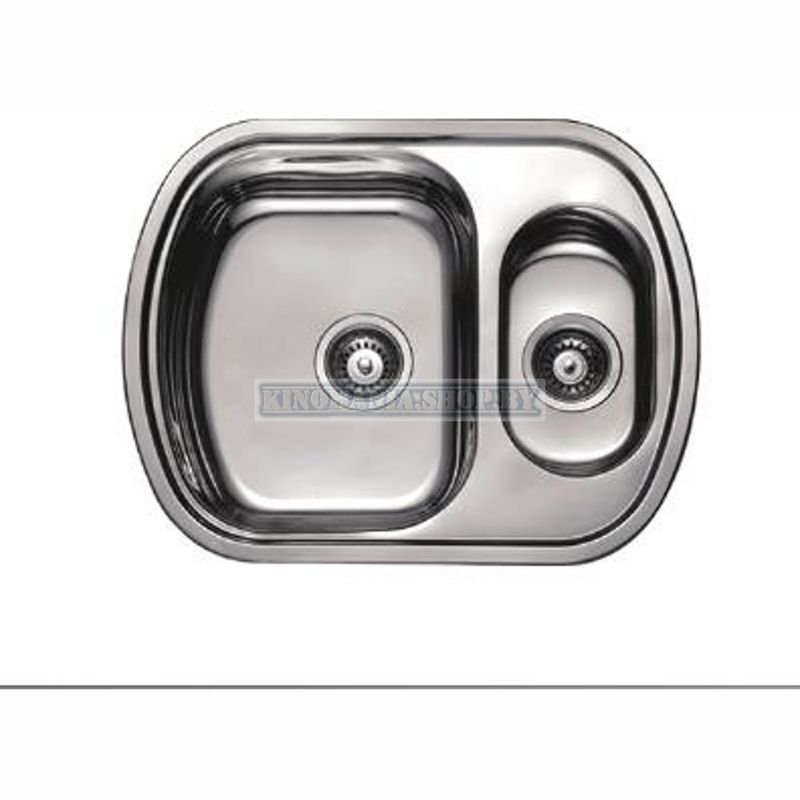 Мойка кухонная нержавейка FRAP FD4960T (декор ),(врезная),(600*490*180),(перелив),(0,8мм),(сифон,крепление,уплотнитель) - фото1 Мойка кухонная нержавейка FRAP FD4960T (декор ),(врезная),(600*490*180),(перелив),(0,8мм),(сифон,крепление,уплотнитель) - фото1