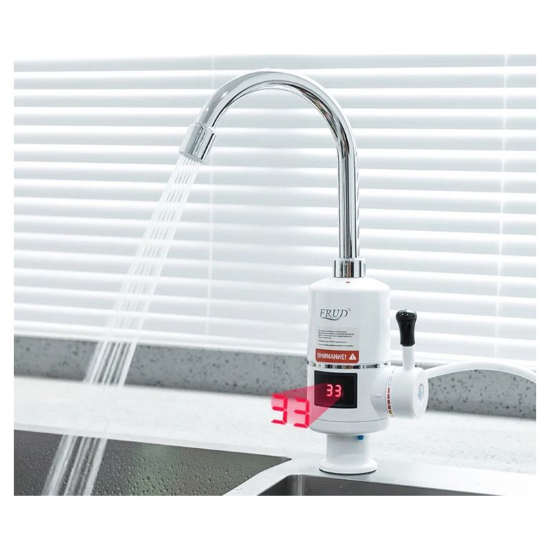 Смеситель-водонагреватель проточный электрический Frud R81020