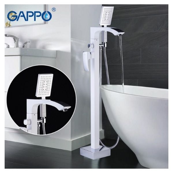 Смеситель для ванны напольный Gappo G3007-8 - фото1