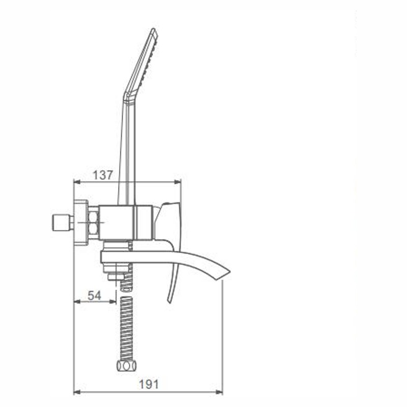 Смеситель для ванны Gappo G3207-6 фото-3