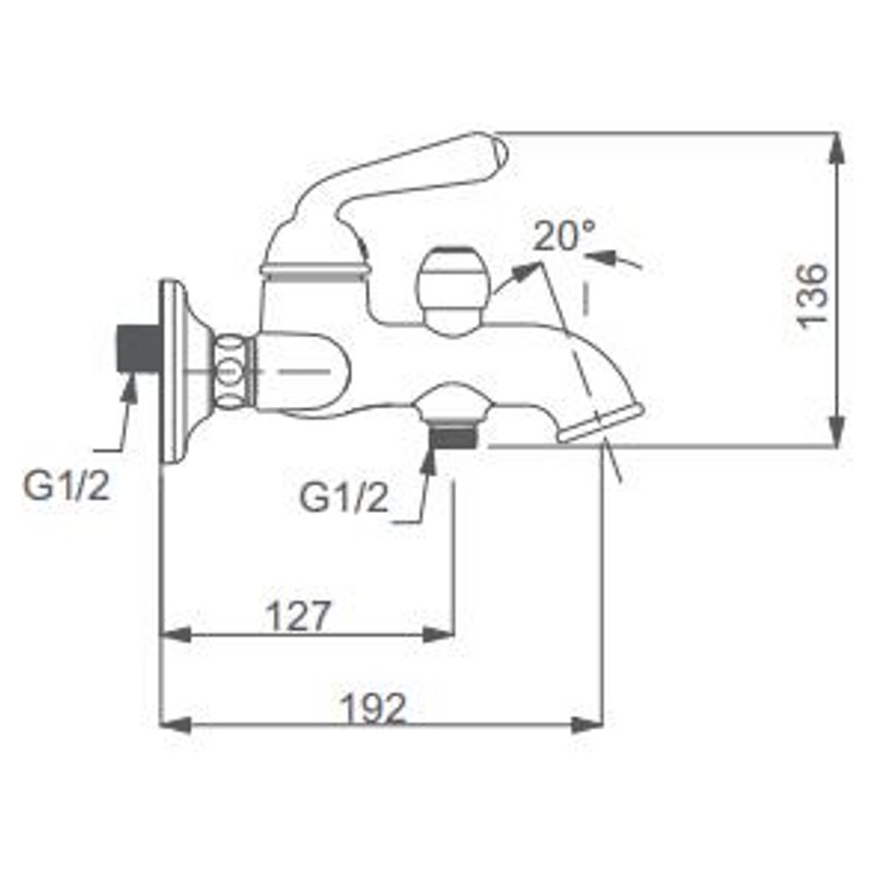 Смеситель для ванны Gappo G3288 фото-5