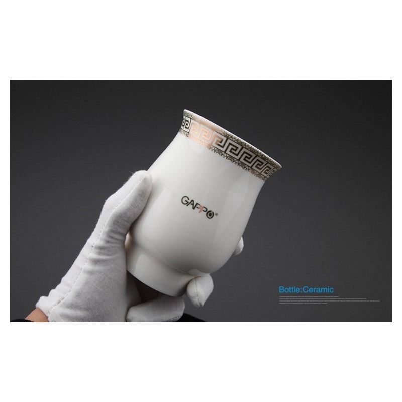 Аксессуар (держатель навесной+керамический стакан) Gappo G3606 фото-4