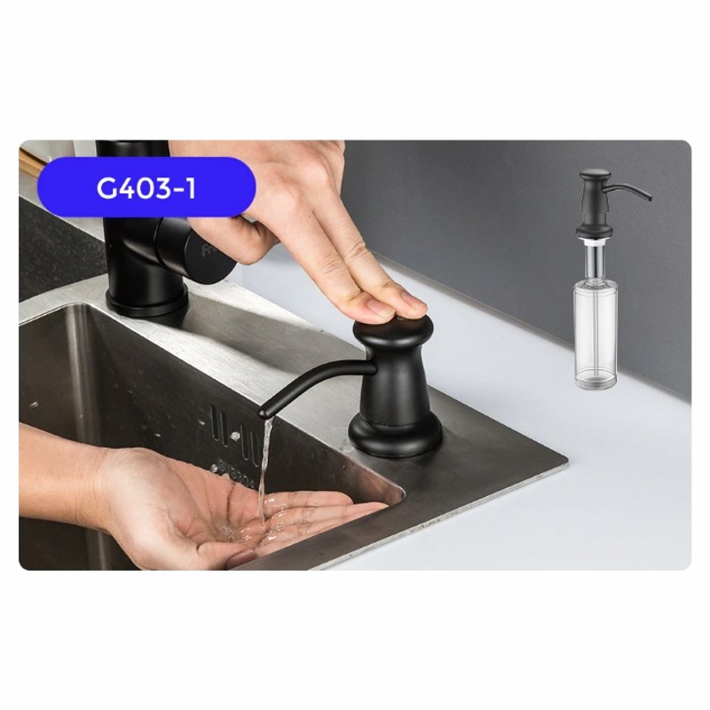 Дозатор для кухонной мойки врезной мыла Gappo G403-1 - фото1
