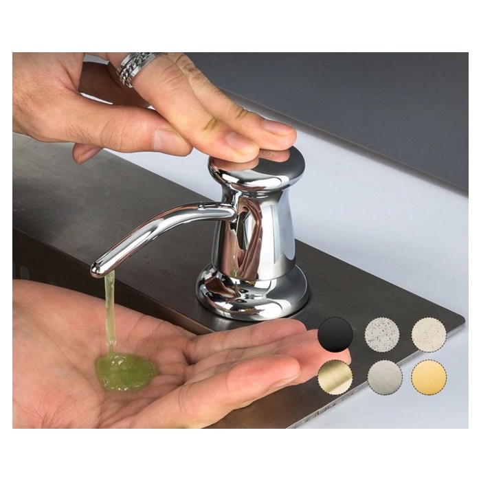 Дозатор для кухонной мойки врезной мыла Gappo G403 - фото1