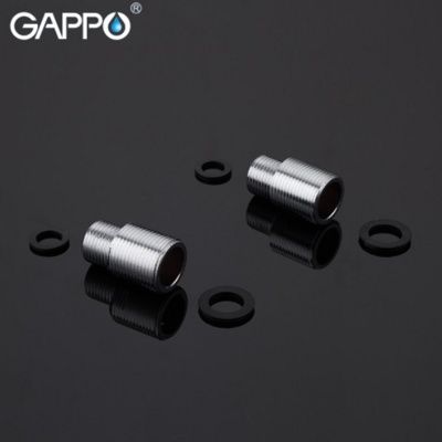 Эксцентрики для смесителя Gappo G70-1 (2шт.,хром,3/4"Ш*1/2"Ш) фото-5