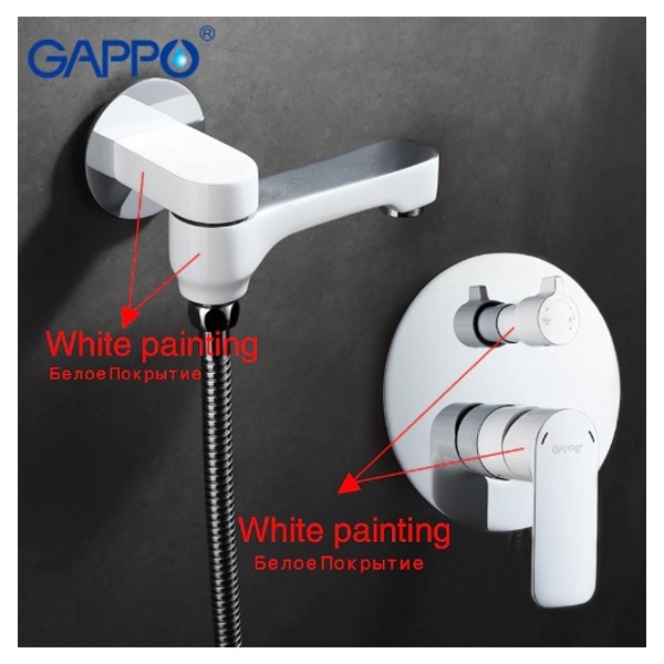Встраиваемая душевая система GAPPO G7148-8 фото-6