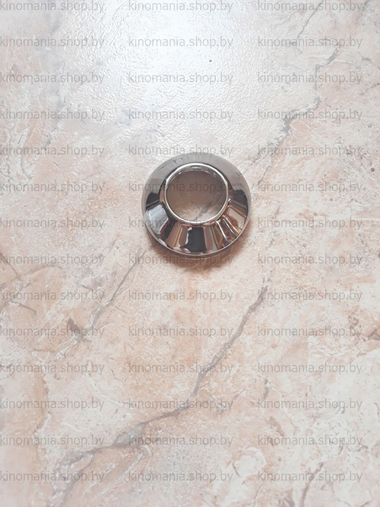 Декоративный отражатель круглый конусный хром Kaiser 0321 (1",D65.2-d31.8-h20-0.3,1шт) - фото2