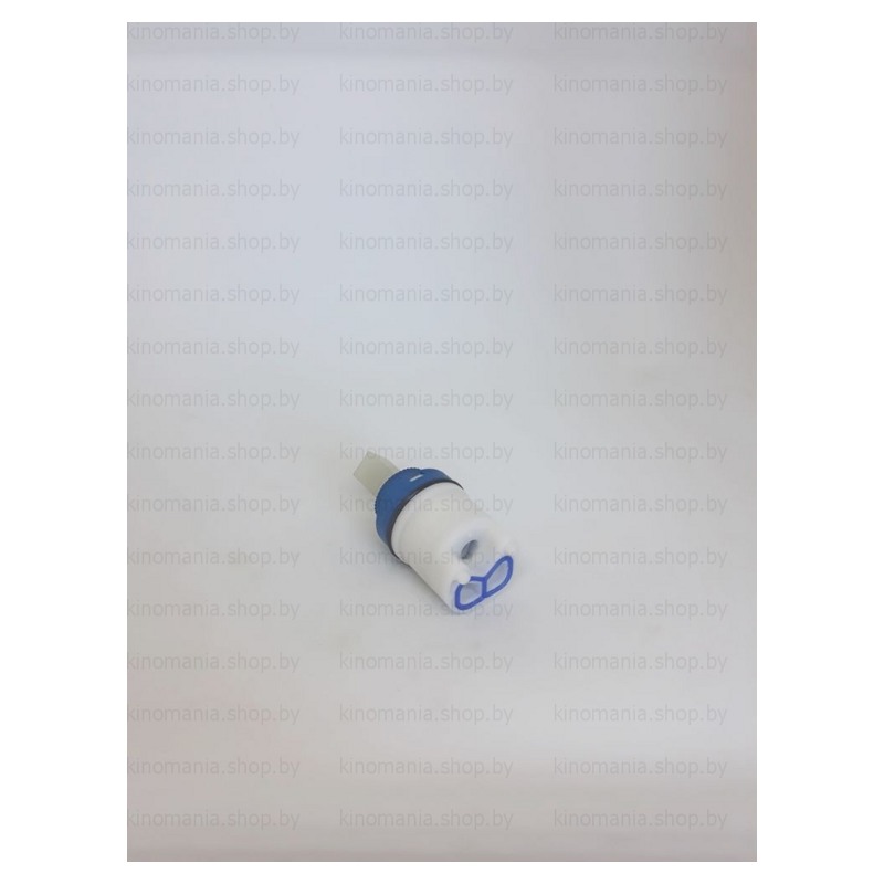 Картридж керамический 25мм под ручку бело-синий на 90° - фото1