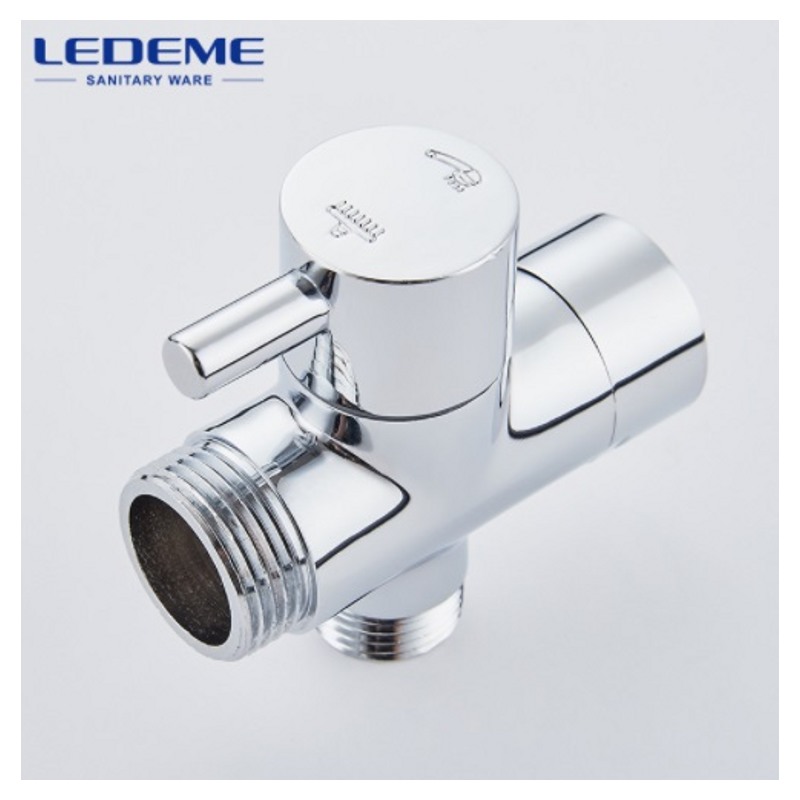 Душевая система Ledeme L2410 (терморегулятор;материал:латунь;цвет:хром) фото-5