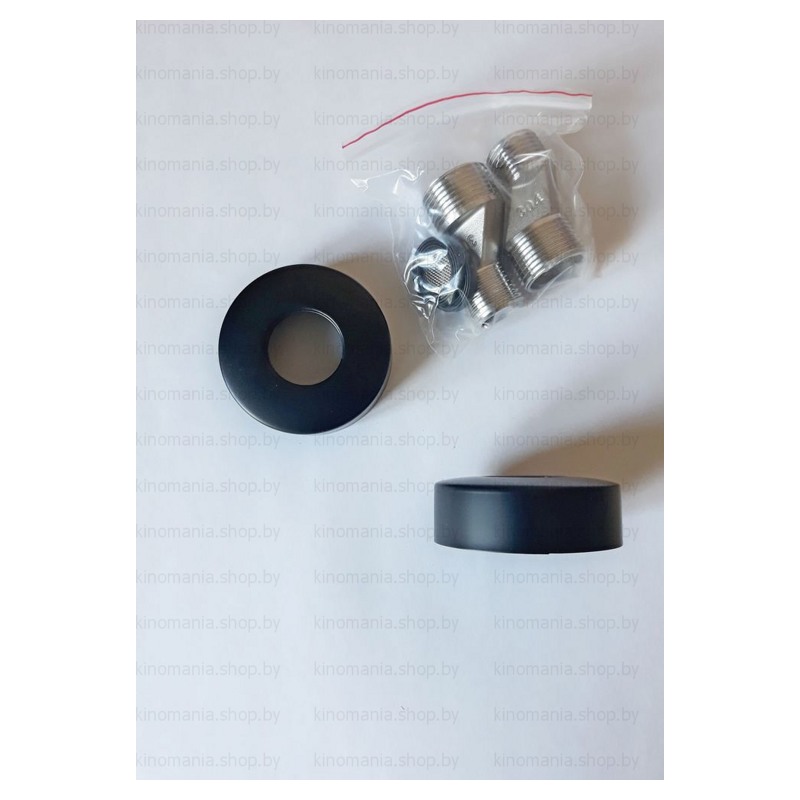 Отражатели для смесителя чёрные круглые с эксцентриками (D60-d25-H21) - фото1