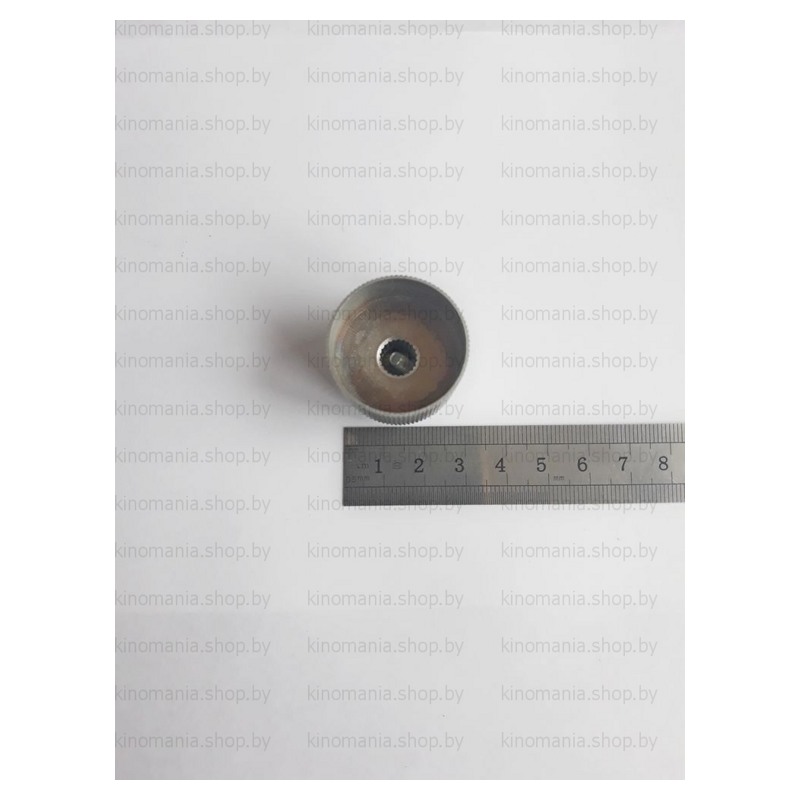 Поворотная крышка кольцо переключатель на кончик излива кухонного смесителя под шлицы хром-матовый фото-3