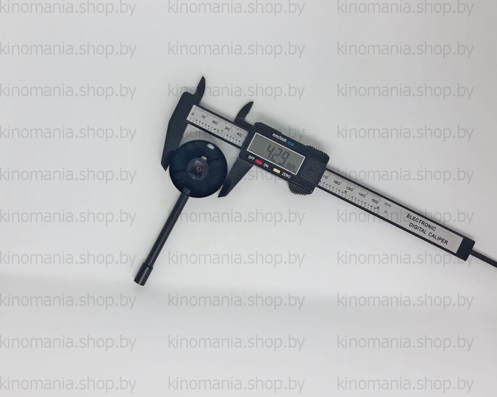 Ручка для смесителя Ledeme H47A (под 35 мм,металл,чёрный,тонкая) фото-6