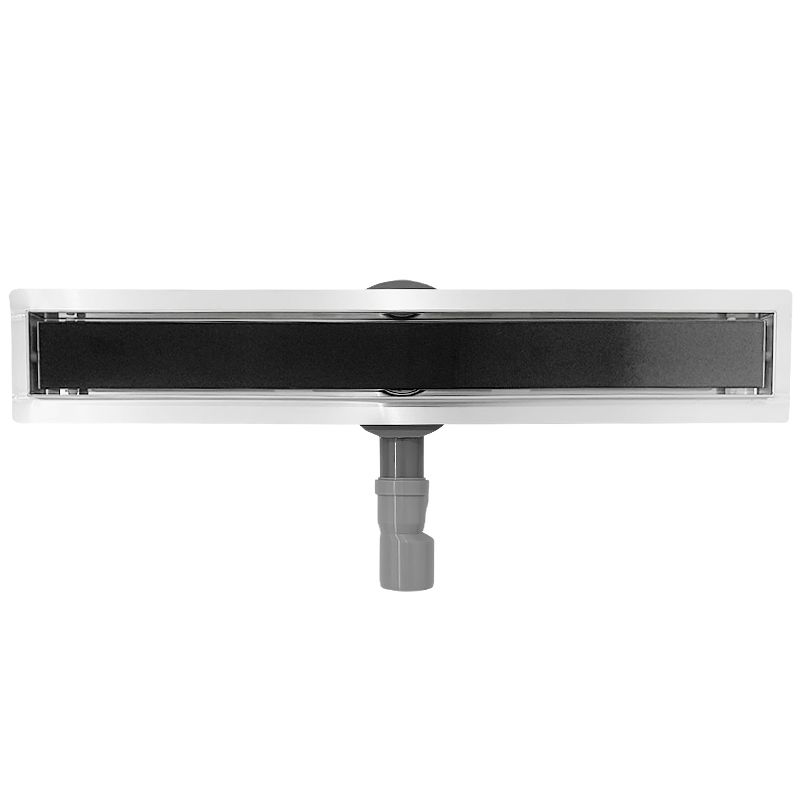 Душевой трап Roxen Black Glass 91030-70 (70см,чёрное стекло,под плитку,комб. затвор,поворот. сиф.) фото-6