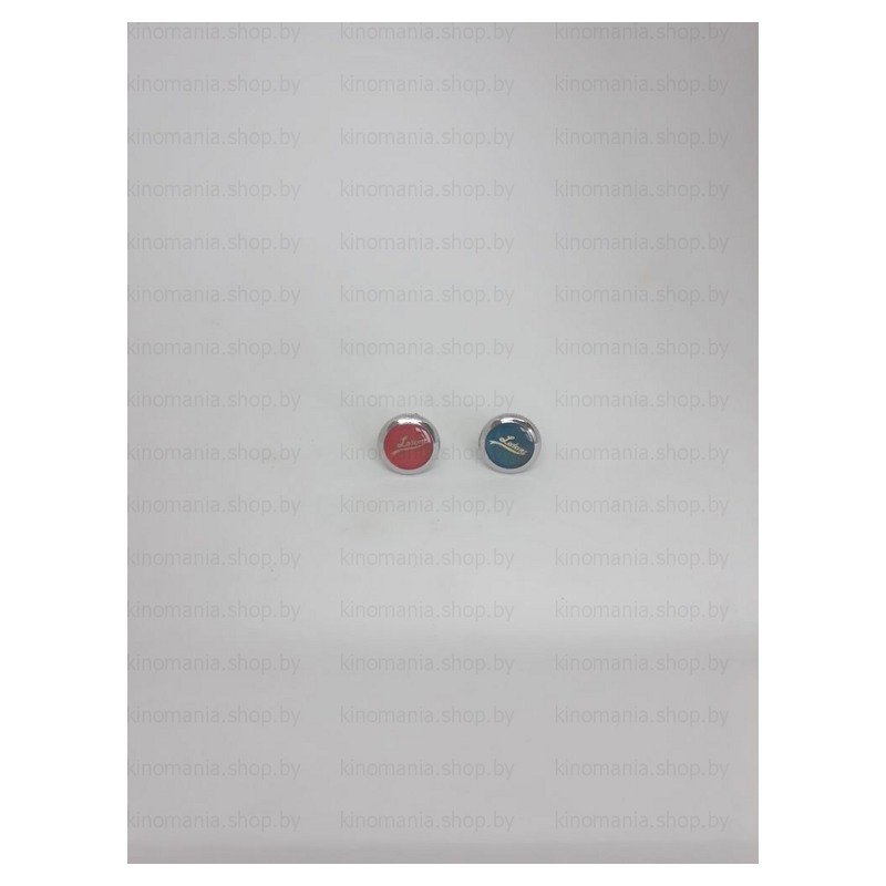 Заглушка декоративная для маховика смесителя Ledeme красная и синяя (2шт) - фото1